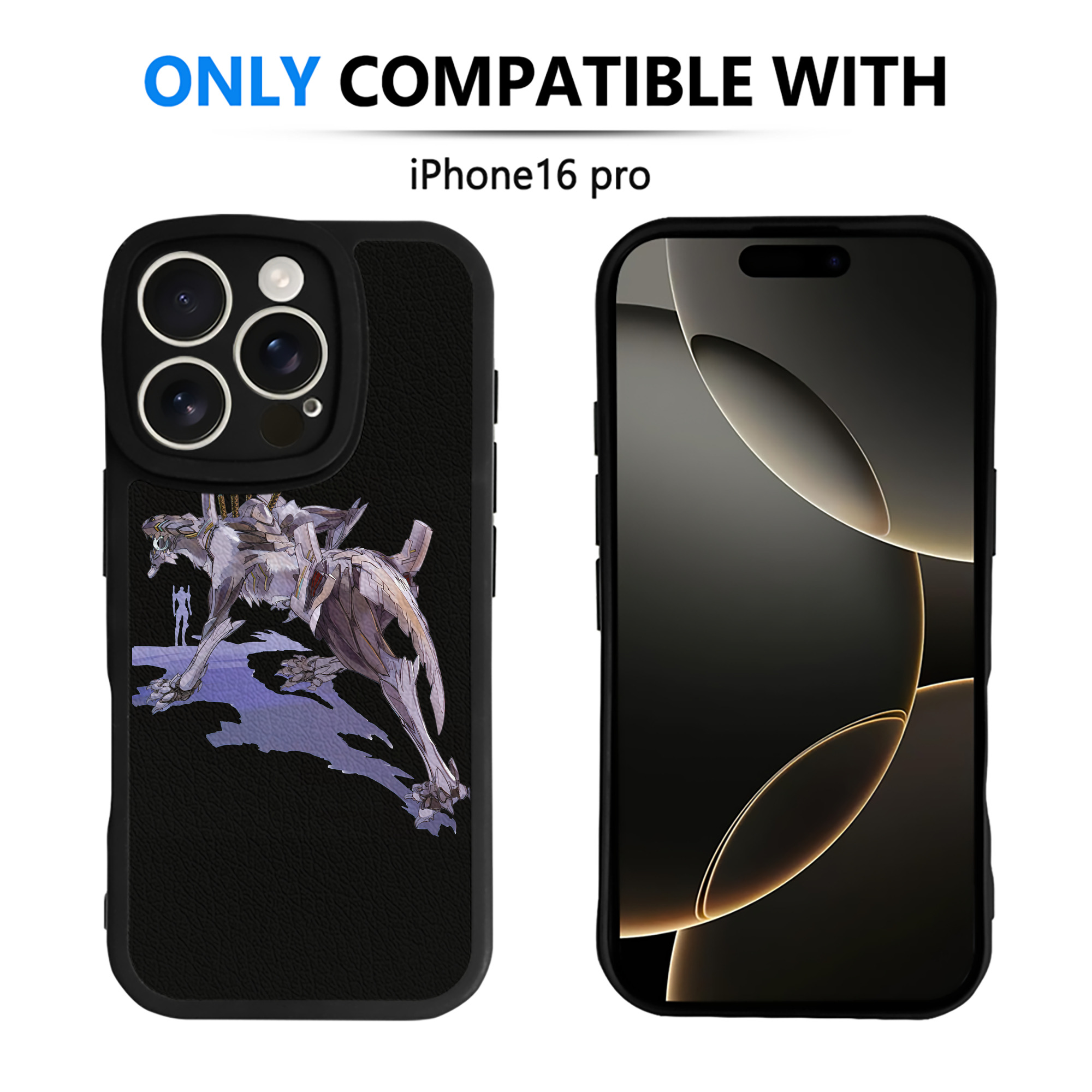 （画像用） EVA 新世紀エヴァンゲリオン 【iPhone 16シリーズ対応】シリコンスマホケース（レザー調） 材質：シリコン